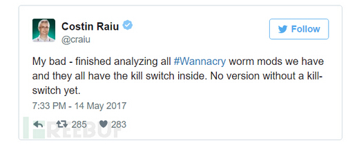 ȫȫSᘌ(du)Wannacryx푑(yng)c̎÷R